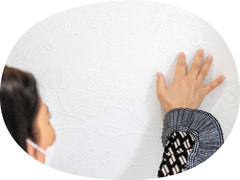 プランの修正・壁紙などの選定